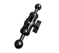 ZEPFJHE Bras de connecteur à rotule de 17 mm, Lien de en Alliage d ' Aluminium avec portée de 4, 45 Pouces et Bouton Central pour Utilisation de de téléphone