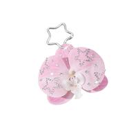 ZEPFJHE Breloque de sac à main en forme de fleur pour sacs à main, accessoires de sac, breloques tendance pour clés de voiture, E