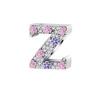 ZEPFJHE Breloque multifonction en forme de lettre avec pierres précieuses étincelantes pour personnaliser des cadeaux et des fournitures artisanales faites à la main, taille unique, Comme décrit