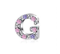 ZEPFJHE Breloque multifonction en forme de lettre avec pierres précieuses étincelantes pour personnaliser des cadeaux et des fournitures artisanales faites à la main, taille unique, Comme décrit