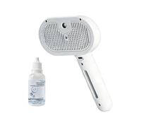 ZEPFJHE Brosse de toilettage à poils doux pour animaux de compagnie pour massages silencieux, shampooing sans eau et peigne doux facile à nettoyer