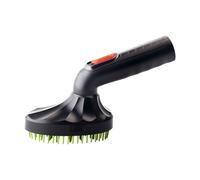 ZEPFJHE Brosse de toilettage pour animaux domestiques avec poils souples et adaptateur universel pour enlever les poils de chien et chats