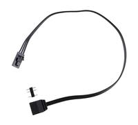 ZEPFJHE Câble Adaptateur ARGB 5V3 Broches, Parfait pour RGB 4 Broches pour connecteur de lumière AuraandMSI, Solution d ' éclairage
