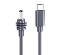 ZEPFJHE Câble adaptateur d'alimentation USB type C vers DC5521 de 2/3/5 m de longueur multiple pour connexion réseau satellite étanche