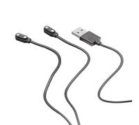 ZEPFJHE Câble Chargement Efficace 2 en 1 pour Les Verres Intelligents 2 Broches 2 5 Mm des Conceptions Facilité À Utiliser pour L'utilisation Voyage À Domicile