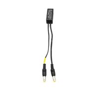 ZEPFJHE Câble d ' Alimentation électronique DC5, 5 x 2, 1 mm avec Sortie Fixe 12 V et sélectionnable 5 V 9 V 12 V, Cordon divisé à Double Fil pour Haut-Parleur Lumineux LED, Utilisation en intérieur