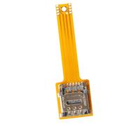 ZEPFJHE Câble Ruban de Conversion soudé avec Carte Physique, Horizontal | de carte à charnière, accès à la carte physique amovible, routage flexible des circuits imprimés pour les