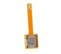 ZEPFJHE Câble Ruban de Conversion soudé avec Carte Physique, Vertical | de carte à charnière, accès à la carte physique amovible, routage flexible des circuits imprimés pour les