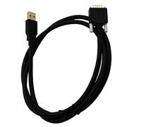 ZEPFJHE Câble USB 3.0 vers B multiblindage et durabilité pour un transfert de données efficace avec mécanisme de verrouillage sécurisé Câble USB