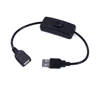ZEPFJHE Câble USB de 30 cm avec rallonge marche/arrêt pour lampe USB