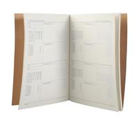 ZEPFJHE Carnet de notes à couverture souple avec 72 pages - Carnet d'exercice ligné ou quadrillé pour écrire des notes - 140 x 200 mm