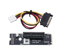 ZEPFJHE Carte adaptateurs NVME PCIE4.0 X16 avec Prise en de l ' Alimentation Ides pour Les périphériques d ' Extension Hautes
