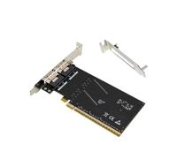 ZEPFJHE Carte de Validation SSD, Carte d ' Interface PCIe SFF-8654, Disposition Pleine Hauteur à Deux Ports pour Le routage NVMe, projets de Serveur X86, installations de Laboratoire
