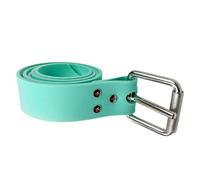 ZEPFJHE Ceinture de poids de plongée en silicone avec boucle réglable pour plongée avec tuba en silicone avec boucle