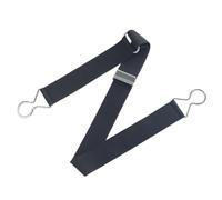 ZEPFJHE Ceinture élastique à fermeture à crochet - Style décontracté - Sangle de taille réglable - Accessoires invisibles, Noir , taille unique