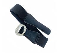 ZEPFJHE Ceinture élastique à paillettes pour femme - Corset extensible - Léopards - Accessoire de taille élégant - Mode féminine, Noir , taille unique