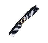 ZEPFJHE Ceinture extensible en polyester doux avec boucle en métal pour homme et femme, jeans de maternité, hypoallergénique, confortable, port quotidien, ceinture élastique pour jeans de grossesse