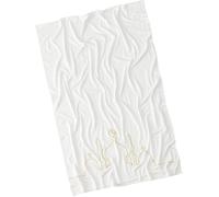 ZEPFJHE Châle en coton mercerisé avec motif imprimé numérique, longue écharpe pour usage quotidien, événement religieux, châle surdimensionné pour femme, blanc, taille unique