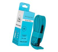 ZEPFJHE Chambre à air pour vélos de route - Construction solide - 700 x 18 - 28 C - Système de valve français - Réduit le risque de fuite d'air pour vélo de route