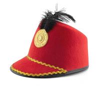 ZEPFJHE Chapeau de chevalier vintage pour homme Halloween soldat vintage fête d'honneur garde spectacle haut bonnet hommes cosplay fête cosplay défilés festival couvre-chef européen