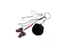ZEPFJHE Charmant pendentif en forme de nœud en corde tressée pour sac à dos, sac à main, décoration, cadeau, sac à main