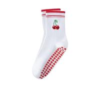 ZEPFJHE Chaussettes de sport antidérapantes en silicone pour pilates, gym, entraînement, cheville, prévention des chutes, chaussettes élastiques athlétiques