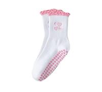 ZEPFJHE Chaussettes de sport antidérapantes en silicone pour pilates, gym, entraînement, cheville, prévention des chutes, chaussettes élastiques athlétiques