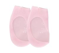 ZEPFJHE Chaussettes Ouvertes Protectrices Des Orteils Les Femmes Tissus En Silicone Tissu En Silicone Tissu Sebrant Pour La Marche Et Les Séances D'entraînement Pour Femmes Chaussettes Séparées