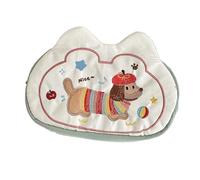 ZEPFJHE Chien Broidered Pen À De Capacité Sacches Portables Organisateurs Voyage Voyage pour Femmes Organisateurs Polyvalents Girl Girl