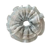 ZEPFJHE Chouchous en dentelle pour chignon - Corde élastique - Gros chouchou vintage - Accessoires féminins - Décoration de fête