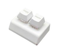 ZEPFJHE Clavier de jeu mécanique à 2 touches USB avec rétroéclairage couleur commutables à chaud