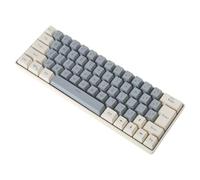 ZEPFJHE Clavier de jeu mécanique avec rétroéclairage LED 63 touches pour ordinateur portable, PC, gamers, travail de bureau