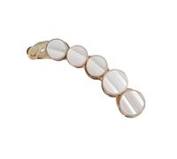 ZEPFJHE Clip À Banane En Acrylique Sans Couture Accessoire De Cheveux Pour Femmes Grandes Barrettes Parfaites Utilisation Quotidienne À La Queue De Poney