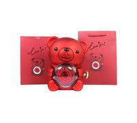 ZEPFJHE Coffret romantique, décoration de mariage, décorations d ' intérieur élégantes, boîte élégante pour célébrer l ' amour, pour diverses occasions spéciales, porte-bijoux