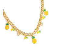 ZEPFJHE Collier avec pendentif jeune fruit en acier inoxydable - Confortable à porter - Accessoire de mode jeune - Collier avec pendentif vibrant, taille unique, Comme décrit, Comme décrit.