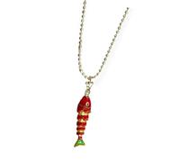 ZEPFJHE Collier avec pendentif tendance en forme de poisson - Collection de bijoux en cuivre pour peaux sensibles - 6 couleurs disponibles, taille unique, Comme décrit, Comme décrit.