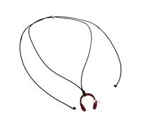 ZEPFJHE Collier De Pendentif Inspiré De La Musique Contemporaine Bijoux En Alliage Léger Pour Femmes Collier Superposition D'accessoires Mode Quotidien Élégant Pour Les Tenues Mode