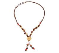 ZEPFJHE Collier de perles fait à la main - Chaîne colorée - Multifonction - Convient pour les femmes et les filles - Bijoux de festival, taille unique, Comme décrit, Comme décrit.