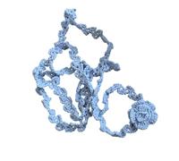 ZEPFJHE Collier ras du cou en crochet fait à la main en forme de rose pour femme - Cadeau de mariage - Écharpe tendance, taille unique, Comme décrit, Comme décrit.