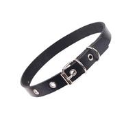 ZEPFJHE Collier ras du cou en cuir PU Punk Rock, bijoux gothiques pour les créateurs de tendances et les amateurs de de rue, collier ras du cou Punk