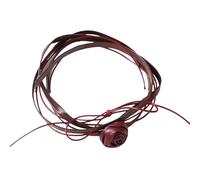 ZEPFJHE Collier ras du cou tendance en cuir avec fleur - Longueur réglable - Bijou unique pour les fêtes et un usage quotidien - Collier de bureau, taille unique, Comme décrit, Comme décrit.