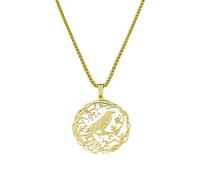 ZEPFJHE Collier tendance avec pendentif colibri résistant à l'usure en acier inoxydable pour un usage quotidien et une fête, taille unique, Comme décrit, Comme décrit.