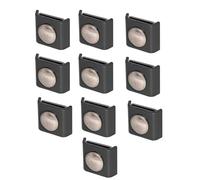 ZEPFJHE Connecteur de clôture d'angle en acier pour poteaux de clôture - Connecteurs pour installation rapide - Connecteurs antirouille