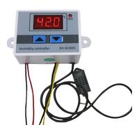 ZEPFJHE Contrôleur d ' humidité 12V / 24V / 220V, capteurs d ' humidité, commutateurs de Commande, hygromètre, contrôleur 0~99%, Gestion Domestique