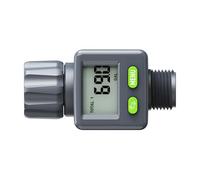 ZEPFJHE Contrôleur d'arrosage numérique avec calcul exact et fonction de batterie pour l'entretien de la cour Contrôleur d'eau numérique avec batterie de secours pour l'entretien de la cour