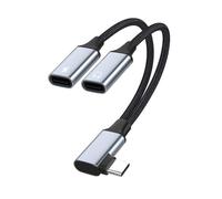 ZEPFJHE Convertisseur USB C Multifonctionnel avec Puce intégrée et adaptateurs de Casque à Rapide pour Un déchiffrement de Combinaison de Son Clair