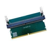 ZEPFJHE Convertisseurs DDR5 SO DIMM vers DIMM pour test de mémoire d'ordinateur portable et protections avec boîtier en métal pour tests de stockage d'ordinateur portable fente pour ordinateur de