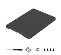 ZEPFJHE Convertisseurs MSATA vers SATA3.0 externes 2 en 1 MSATA vers SATA3.0 avec étui de protection pour SSD