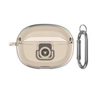 ZEPFJHE Coque de protection souple et flexible pour écouteurs à pois ouverts - Housse antichoc en TPU pour usage quotidien - Avec mousqueton