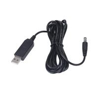 ZEPFJHE Cordon de Conversion USB avec Sortie de périphérique 3 V Positive | Entrée USB-A mâle et sortie de périphérique positive centrale, alimentation externe continue, non destinée